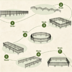 Black Foldable Garden Border Fence, 10 Pack No Dig Animal Barrier, Decorative Metal Fencing for Lawn Pathway Outdoor Landscaping - Image 8