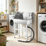 Stainless Steel Dog Washing Station - Image 5