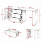 Dressing Table /Makeup Table - Image 4