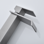 Waterfall Spout Bathroom Sink Single Handle Faucet with Pop-Up Drain (No Overflow) - Image 7