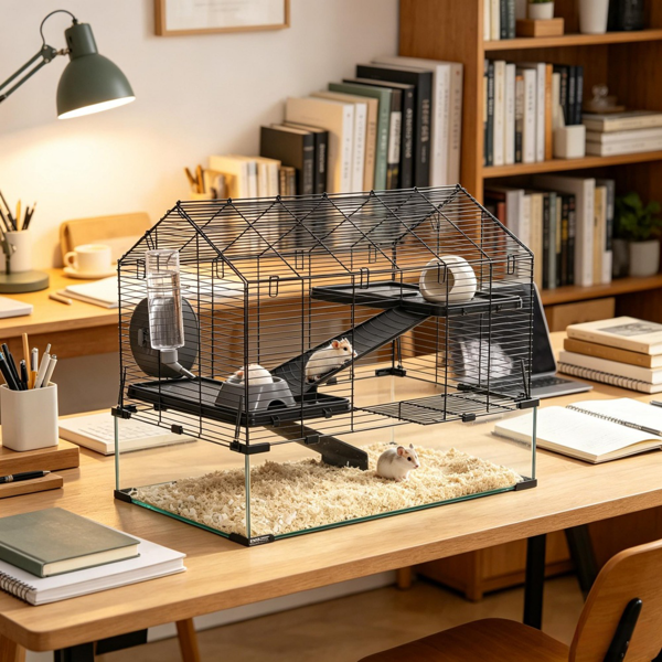 74065171_1 Hamster Cage/Pet Cage - Image 1