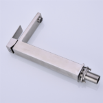 Single Handle Sink Brushed Nickel Vanity Bathroom Faucet, Basin Mixer Tap - Image 3