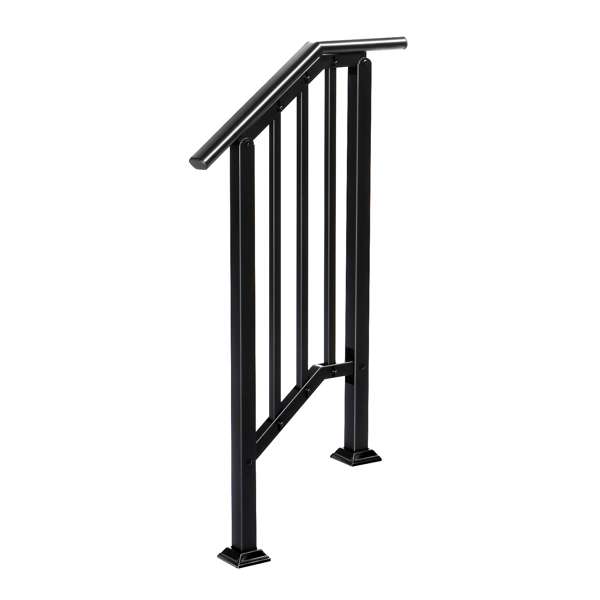 79948512_1 Handrails for Outdoor Steps Fits 1 to 2 Steps - Image 1