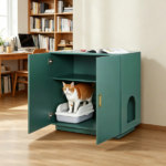 Wooden Cat Box Cabinet - Image 6