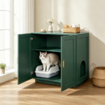 Wooden Cat Box Cabinet - Image 7