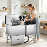 Stainless Steel Dog Washing Station