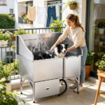 Stainless Steel Dog Washing Station - Image 6