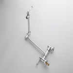 Wall mounted Pot Filler Faucet, Modern Brass Pot Filler Two-Attachment Wall Mount Folding Kitchen Pot Filler Swing Arm - Image 8