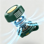 Portable Clip-On Small Silent Bladeless Fan USB Rechargeable 3-Speed Mini Fans Green (products W/ battery US Logistics For DHL Ground/ Fedex Ground. TK/TMEU only For self-pickup, self-pickup Cannot use USPS) - Image 7