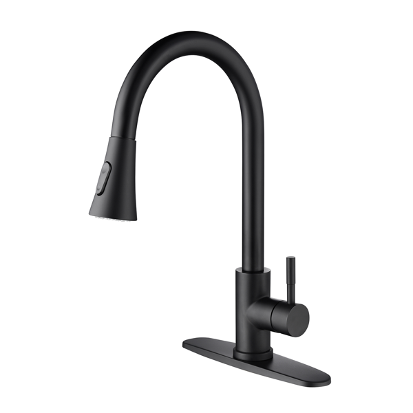 81695727_1 Kitchen Faucet with Pull Out Spraye - Image 1