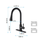 Kitchen Faucet with Pull Out Spraye - Image 3