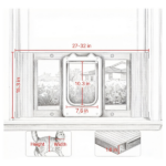 Cat Door for Window - Image 4