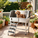 Stainless Steel Dog Washing Station - Image 5