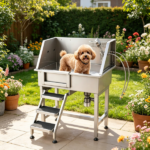 Stainless Steel Dog Washing Station - Image 8
