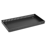 Adjustable Carbon Steel Sliding Cookware Storage Rack, Anti-Rust Pull Out Pan Lid Holder for Cutting Boards Baking Sheets Bakeware-black - Image 7
