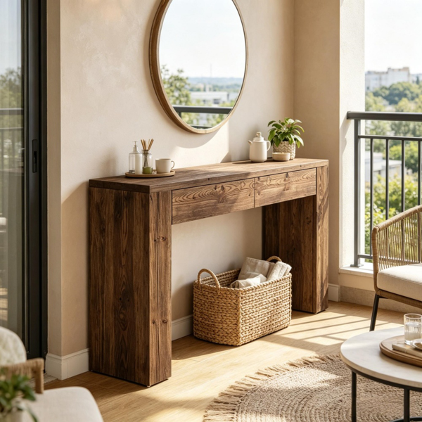 87020943_1 Long Console Table - Image 1