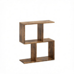 Narrow Side Table with Storage Shelves, 19.7" W x 7.7" D x 22.8" H - Image 3