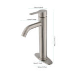 Single Handle Bathroom Vanity Sink Faucet - Image 3