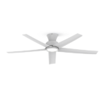 52 inch Ceiling Fans with Lights, Large Air Volume Ceiling Fans with Reversible Quiet DC Motor and Remote, 5X-W5[Unable ship on weekends, TK/TEMU only for pickup, only TX10643 warehouse supports GOFO]