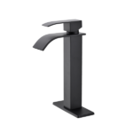 Waterfall Spout Single Handle Bathroom Sink Faucet - Image 2