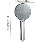 6 Spray Settings High Pressure Shower Head Spray Lotus Spray Head W/ 1.5m Hose Set (US Logistics only For USPS.TK/TMEU only For self-pickup) - Image 3
