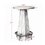 Bar Table (Only bar table) - Image 4
