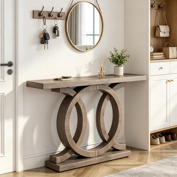 91461275_1 Long Console Table - Image 1