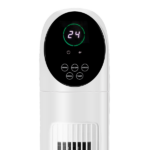 US Standard TF-36BR Tower Fan, 110V 50W, 34 Inch, No Water Tank, Remote Control & Digital Display, Plastic Material, Black & White, Concave Arc Head, 9-Hour Timer, Indoor Use - Image 5