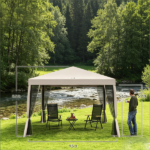 Pop Up Canopy Tent with Netting - Image 8