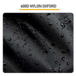 41 Inch 600D Oxford Cloth Acoustic Guitar Bag Black With Blue Line - Image 7
