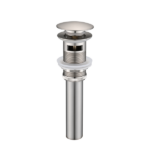 Waterfall Spout Bathroom Sink Single Handle Faucet with Pop-Up Drain (with Overflow) - Image 3