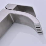 Waterfall Spout Bathroom Sink Single Handle Faucet with Pop-Up Drain (with Overflow) - Image 7