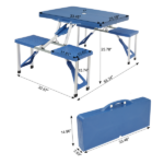 Same Code 56747377 Siamese Folding Tables and Chairs-Plastic PS Thickening - Image 2