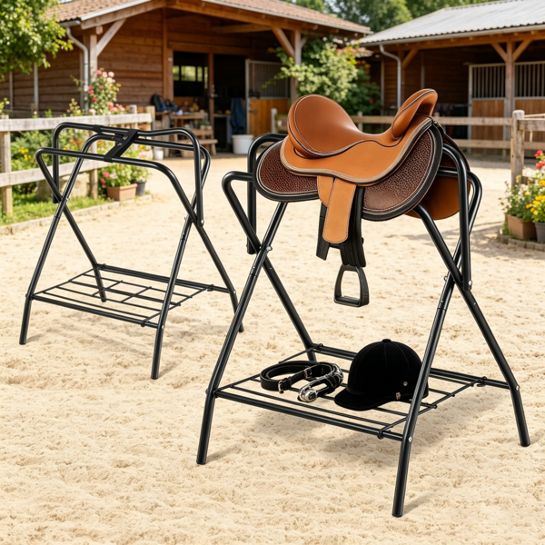 97336090_1 Folding Saddle Rack - Image 1