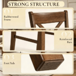 2 pcs Dining chair Only chairs - Image 4