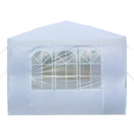 3 x 3m Two Doors & Two Windows Practical Waterproof Right-Angle Folding Tent White - Image 31