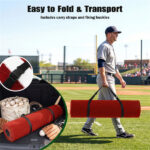 10ft x 3ft Softball Pitching Mat with Artificial Turf, Indoor & Outdoor Training Aid for Pitching Practice - Image 6