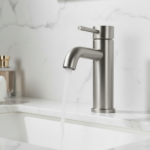 Single Handle Bathroom Faucet Lavatory Faucet Stainless Steel Single Hole-T10, Brushed Nickel[Unable ship on weekends, TK/TEMU only for pickup, only TX10643 warehouse supports GOFO] - Image 5