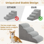 4 Step Pet Stairs for Cat Dog - Image 11