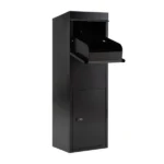 Anti-Theft Package Delivery Box with Code Lock, Galvanized Steel Parcel Drop Box for Outdoor Porch - Image 7