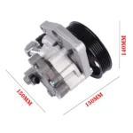 Front Power Steering Pump Fits for Mercedes-Benz E350 3.5L V6 E550 5.5L V8 2010-2011 Sedan 4-Door Silver 1Pc - Image 7