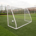 Replace 98844894 2.45M Professional PVC Tube Plastic Soccer Door White - Image 2