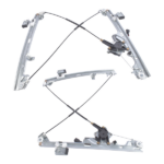 Front Left and Right Window Regulator with Motor Fits for Chevrolet Avalanche GMC Sierra Pickup SUV 1999-2007 2Pcs - Image 4