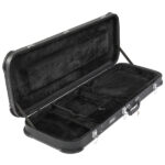 Replace 13198066 Electric Guitar Square Hard Case with Protective Sleeve Fits ST TL Burning fire 170 Style Electric Guitar Blac