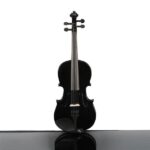 New 3/4 Acoustic Violin Case Bow Rosin Black - Image 3