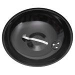 18 Inch Apple Charcoal Stove Enamel (Cover Furnace Body) White Side Wheel Diameter 15cm - Image 19