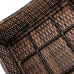 2pcs Arm Chairs 1pc Love Seat & Tempered Glass Coffee Table Rattan Sofa Set Brown Gradient SAME AS 45313116 - Image 19