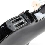 [Do Not Sell on Amazon] GV102 4/4 Solid Wood EQ Violin Case Bow Violin Strings Shoulder Rest Electronic Tuner Connecting Wire Cloth Black - Image 14