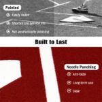 10ft x 3ft Softball Pitching Mat with Artificial Turf, Indoor & Outdoor Training Aid for Pitching Practice - Image 10