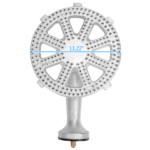 Replace 24519954 Ef41-54 Outdoor Furnace With Square Furnace 20W BTU Head Diameter 26cm With 1.2m Leather Pipe With 0-20psig High Pressure Valve - Image 5